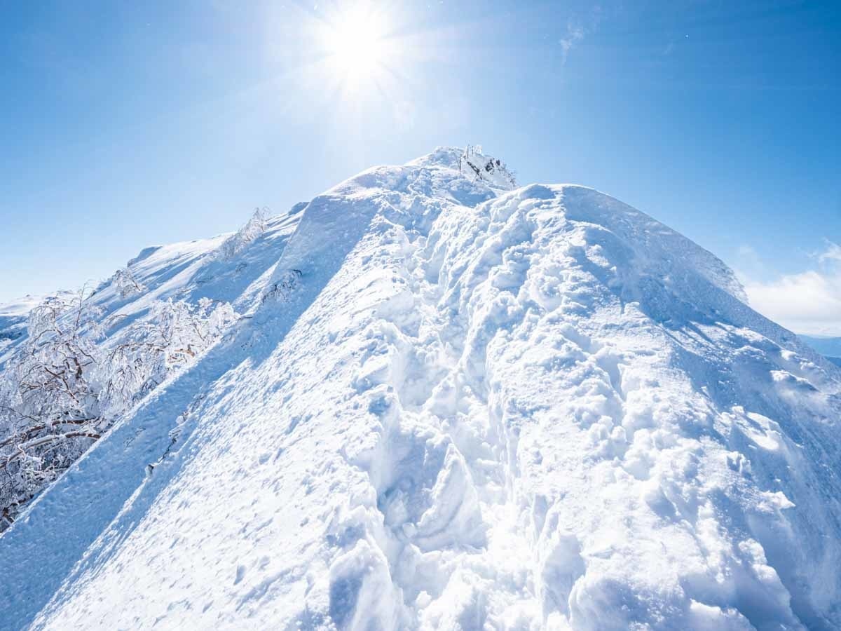 八ヶ岳 横岳 山頂直下