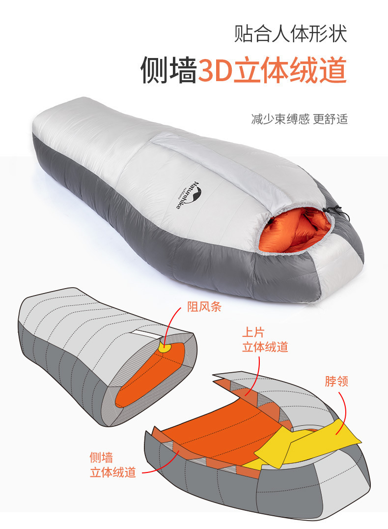 激安 激安特価 送料無料 超軽量435g 3シーズ900ダウン寝袋