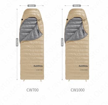 naturehike sleepingbag cw700 cw 1000