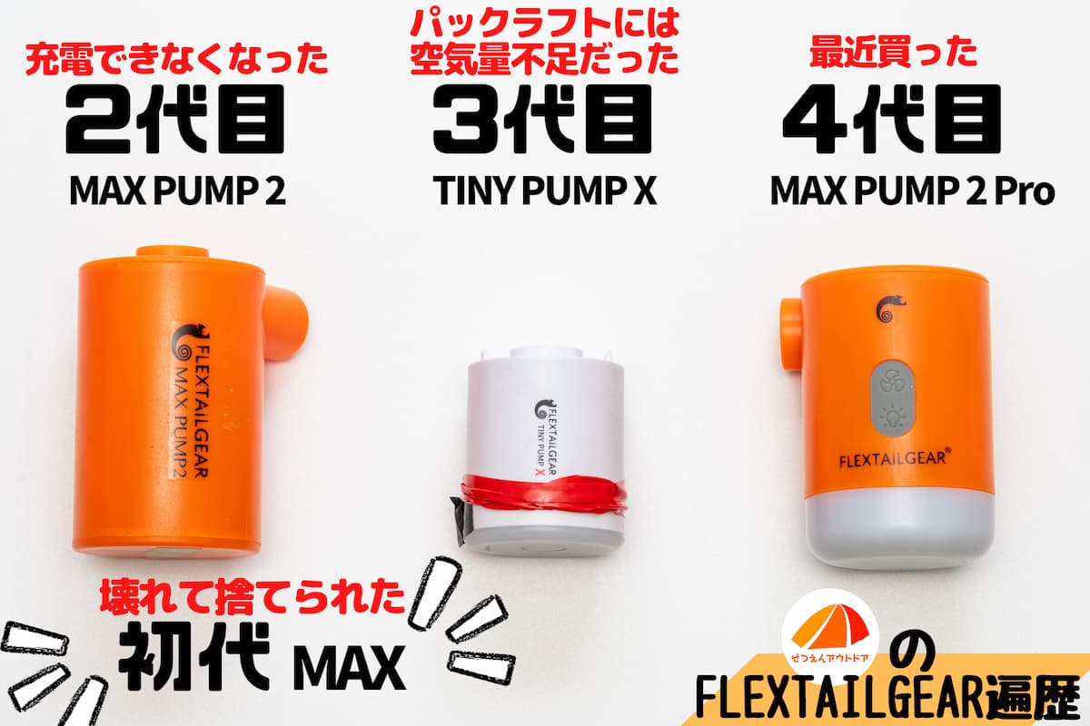 Flextailgear Max pump 2 pro