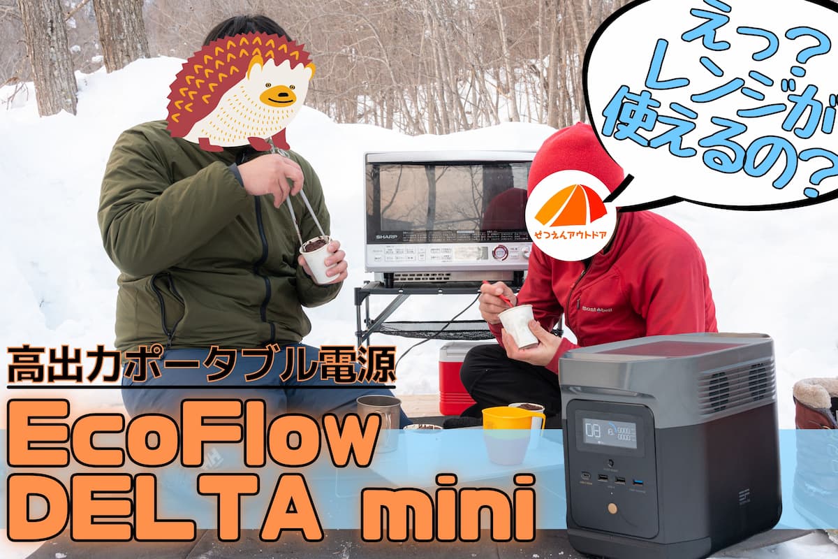 EcoFlow delta mini レビュー