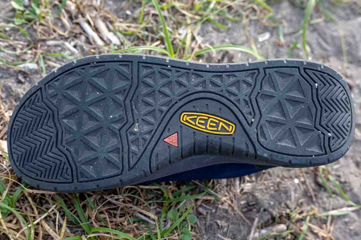 KEEN ジャスパーⅡ WPをレビュー アウトソール