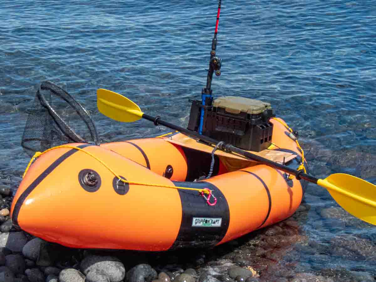 グリフォンラフト ストレウスで海釣りの艤装