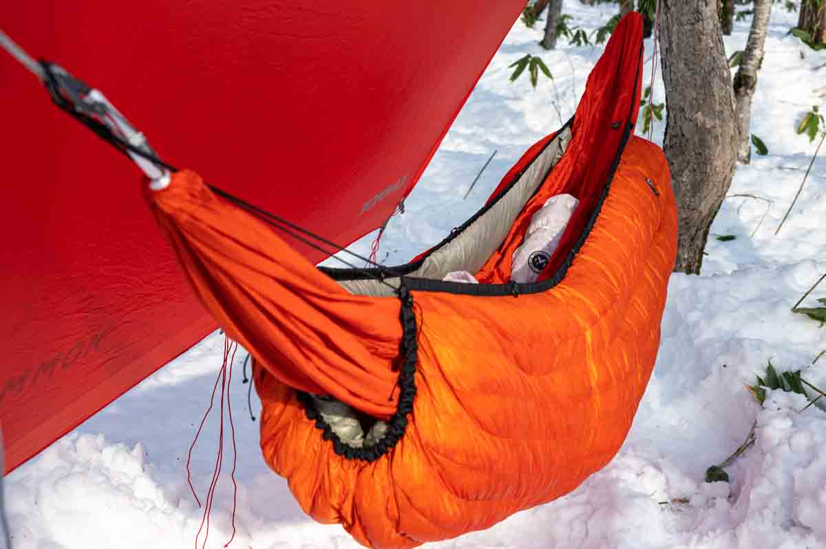 HammockGear INCUBATORカスタム 0℉(-17℃)