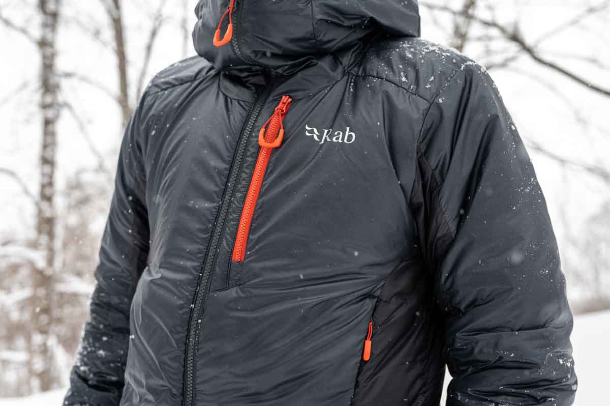 Rab Generator Alpine Jacket エアロゲル中綿仕様のビレイパーカをレビュー