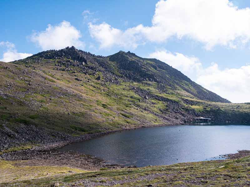 旭岳から富良野岳へ縦走