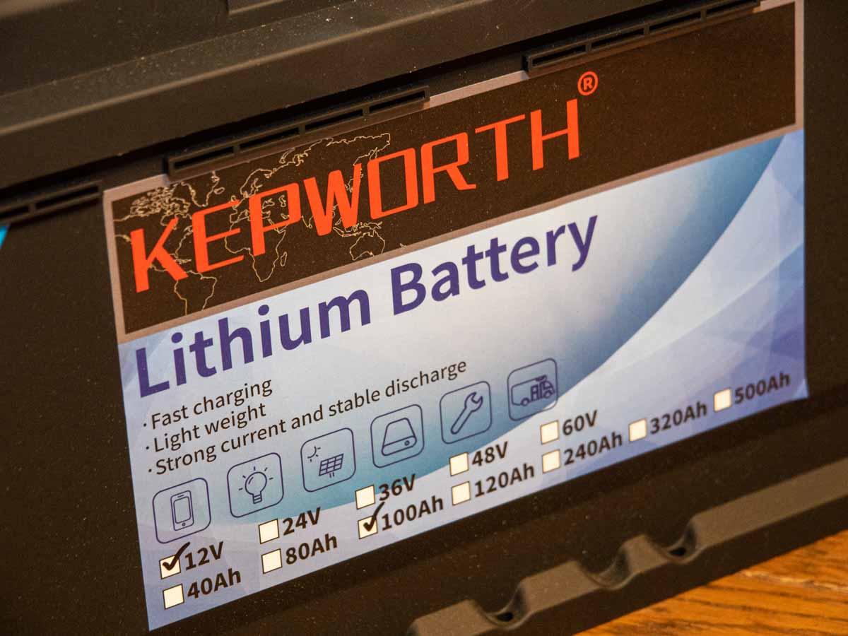 Kepworth LiFePO4 リン酸鉄リチウムイオンバッテリー