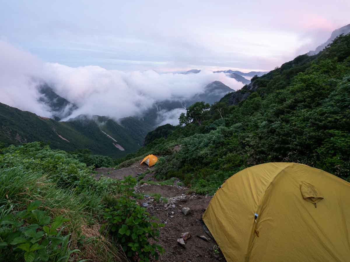 夏山テント泊登山