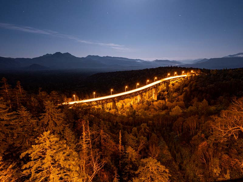 三国峠の夜景