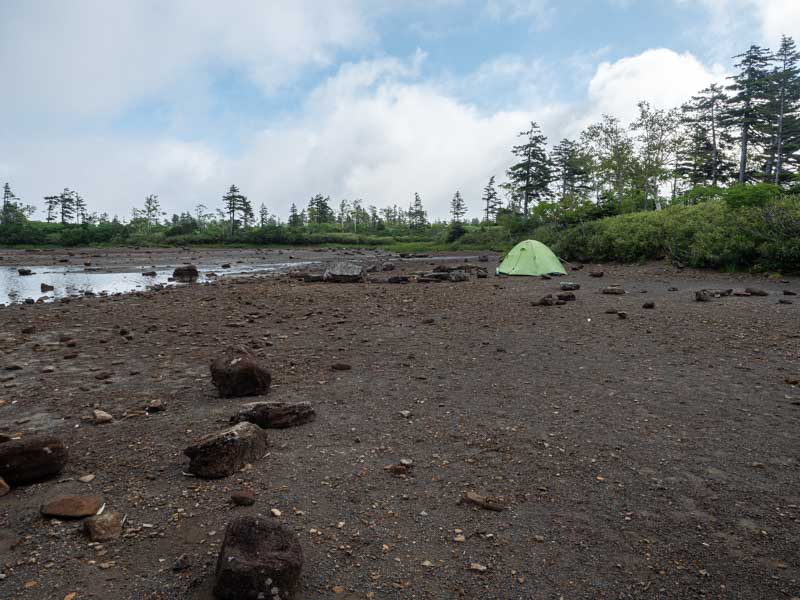 クチャンベツ沼ノ原～トムラウシ 登山