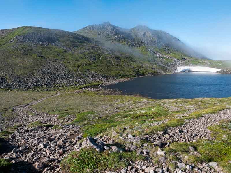 クチャンベツ沼ノ原～トムラウシ 登山