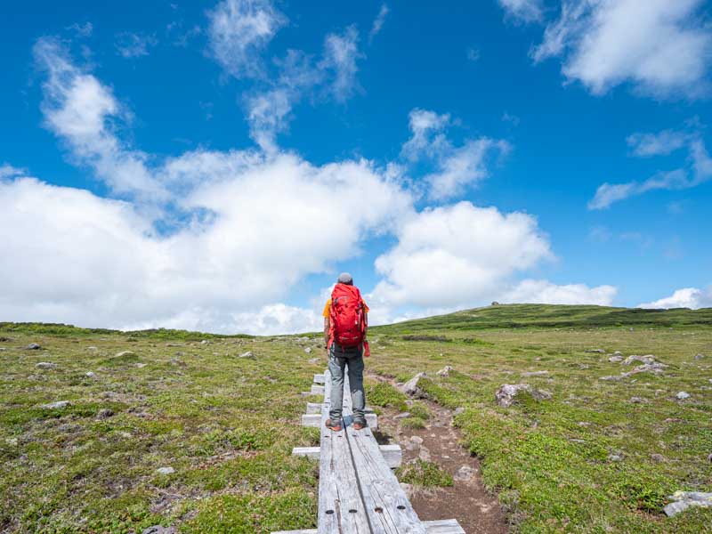 クチャンベツ沼ノ原～トムラウシ 登山