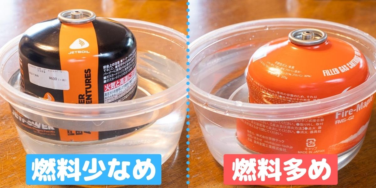 Od缶の全て 9社16缶の充填ガスの比率と比較 Od缶の小話あれこれ ぜつえんアウトドア