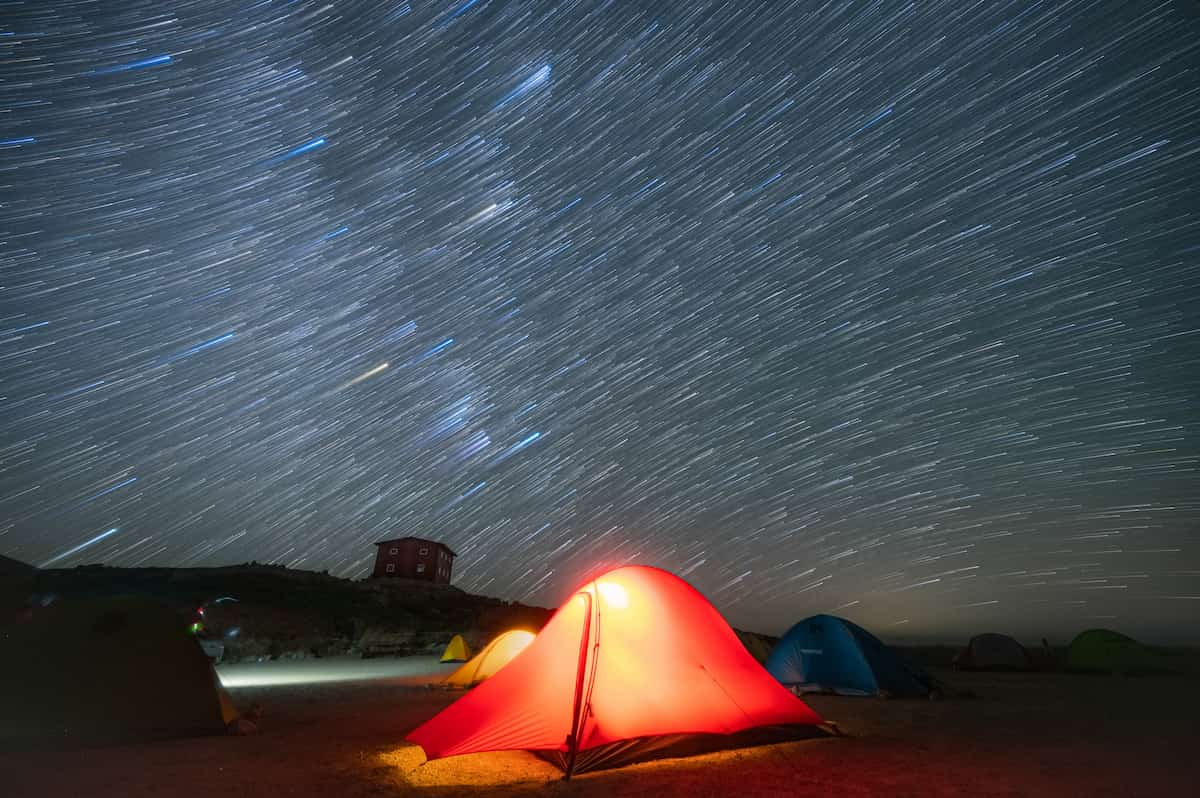 白雲岳避難小屋 テント泊登山