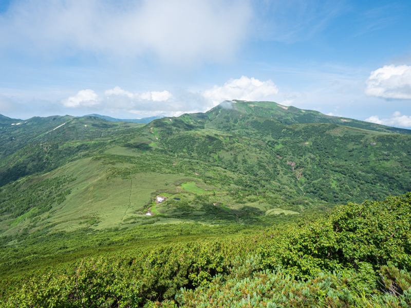 雨竜沼湿原 南暑寒岳