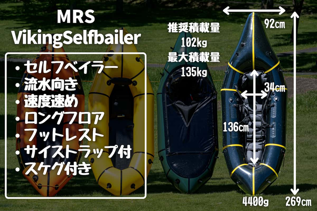 MRS VikingSelfBailer パックラフト